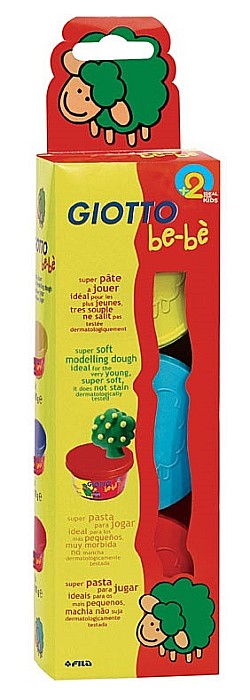 PLASTILINA GIOTTO BEBE MODELAJ 3/SET 462501 [1]