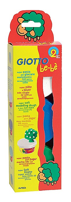 PLASTILINA GIOTTO BEBE MODELAJ 3/SET 462503 [1]