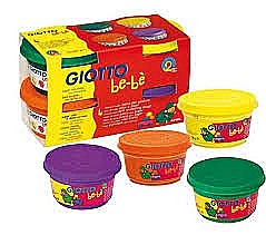 FIL PLASTILINA MODELAJ GIOTTO BEBE 100GR*4/SET 464903 [5]
