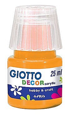 FIL VOPSEA ACRILICA GIOTTO 25ML GALBEN INCHIS 538104 [1]