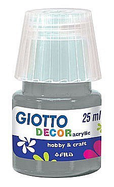 FIL VOPSEA ACRILICA GIOTTO 25ML  ARGINTIU 538150 [1]