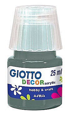FIL VOPSEA ACRILICA GIOTTO 25ML GRI INCHIS 538134 [1]