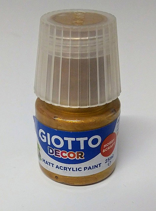FIL VOPSEA ACRILICA GIOTTO 25ML  AURIU 538149 [1]