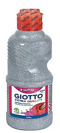 FIL TEMPERA GLITTER GIOTTO 250ML ARGINTIU 531202 [1]