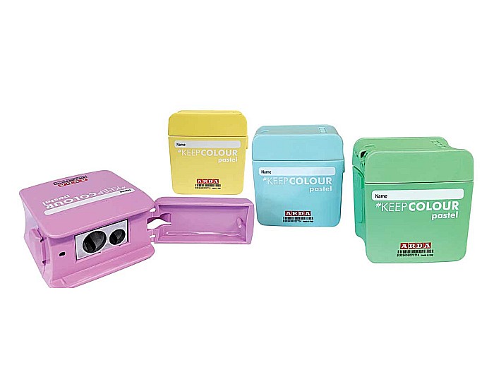 ARD ASCUTITOARE DUBLA CLACK DIVERSE CULORI PASTEL TE800KCPSC [1]