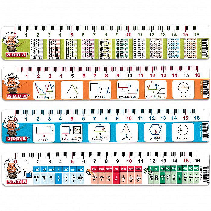 ARD RIGLA 16CM FORMULE MATEMATICE 28917MBAR [1]