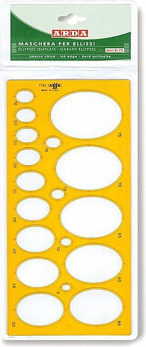 ARD SABLON ELIPTIC DIAMETRU 8MM LA 75MM 270*130MM 7135 [2]