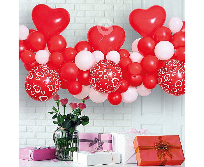 GOD GHIRLANDA DIN BALOANE GEMAR DIY Love, 2m, 65/set 031409 [2]