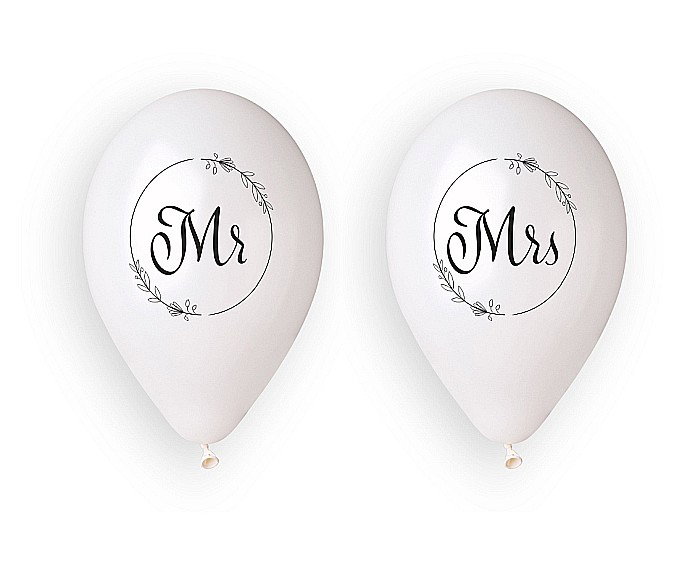 GOD BALOANE LATEX GEMAR Mr&Mrs, white, 33cm 4/set GMS120/MMK [1]