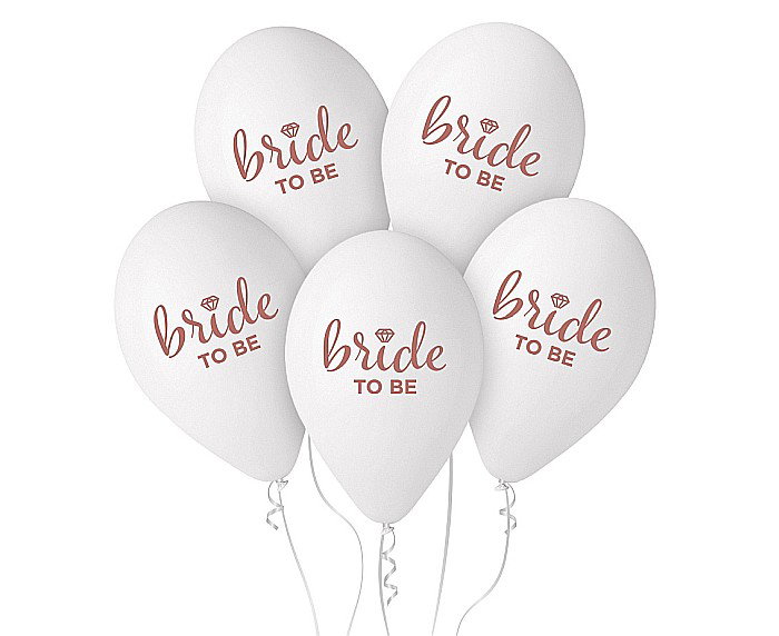 GOD BALOANE Premium helium balloons, Bride To Be, 33cm, 5/set GS120/BTB [1]