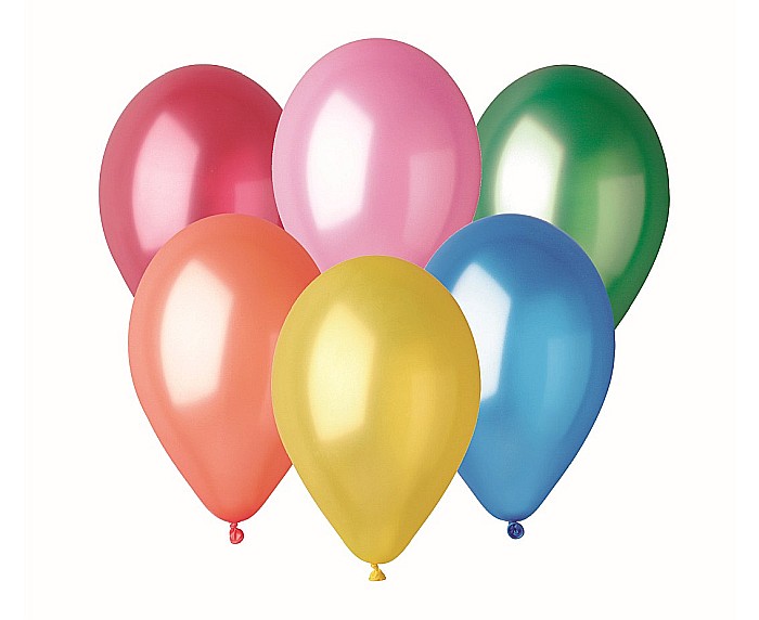 GOD BALOANE LATEX GEMAR metal 8, multicoloured, 20cm 100/set AM80/82 [1]