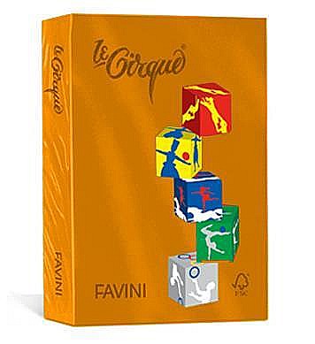 ADA HARTIE COLOR A4 80GR 500/SET FAVINI PORTOCALIU 205 [1]