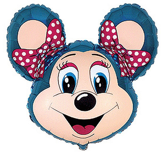 GOD BALON FOLIE ALUMINIU Babsy Mouse, 36cm, blue 902585A nn [1]