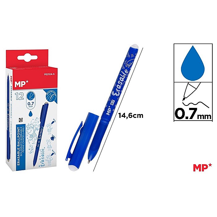 PIX CU RADIERA IPB 0.7MM ALBASTRU PE212A-S [1]