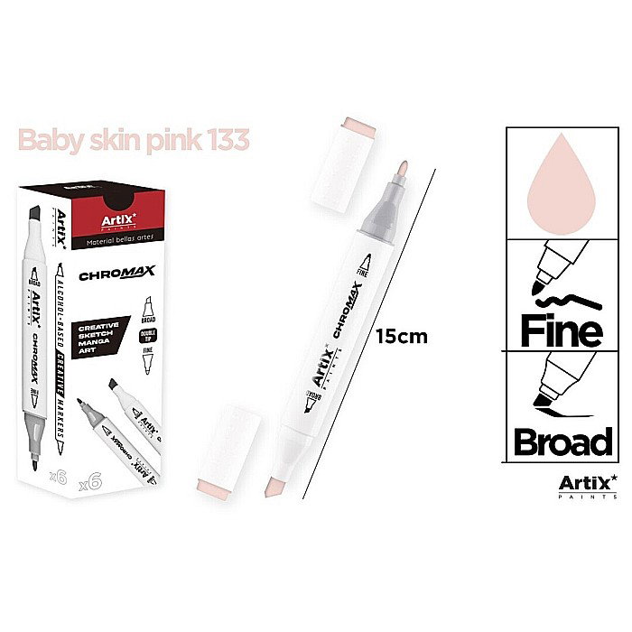 ART MARKER IPB 2 CAPETE CULOAREA PIELII INCHIS 133 PP915-20 nn [1]