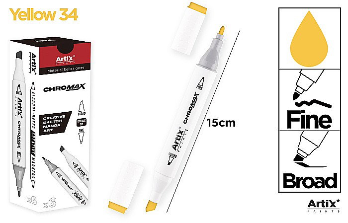 ART MARKER IPB 2 CAPETE GALBEN 34 PP915-34 nn [1]