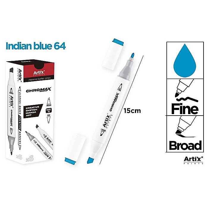 ART MARKER IPB 2 CAPETE ALBASTRU INDIAN 64 PP915-64 nn [1]