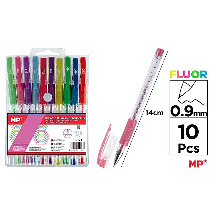 PIX IPB 10 CULORI/SET FLUORESCENTE PE124 [1]