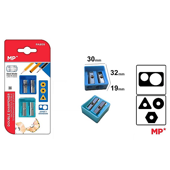 ASCUTITOARE IPB PLASTIC 2/SET DUBLA PA809 [1]