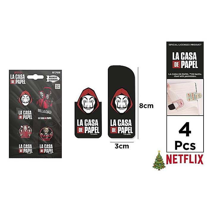 SEMN DE CARTE MAGNETIC IPB 4/SET LA CASA DE PAPEL NFCP008 [1]
