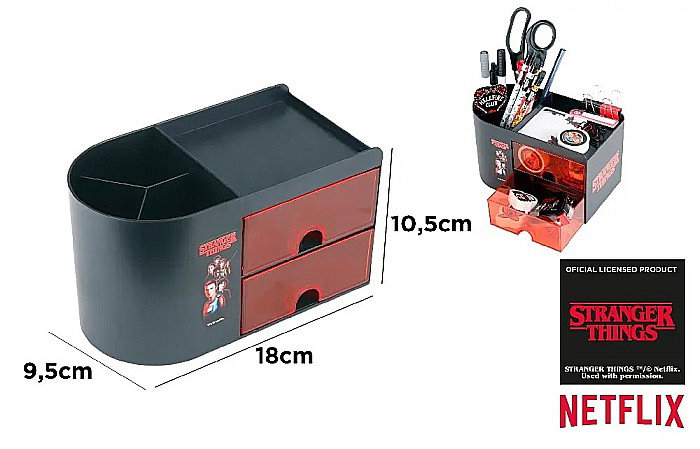 ORGANIZATOR BIROU IPB CU DOUA SERTARE STRANGER THINGS NFST012-01 [1]