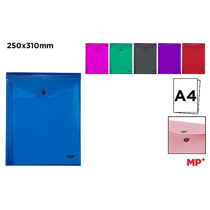 MAPA PLASTIC IPB A4 VERTICALA CU CAPSA TRANSLUCIDA CULORI ASORTATE PC016 [1]