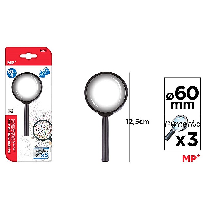 LUPA PLASTIC IPB STICLA OPTICA 60MM PA171 [1]