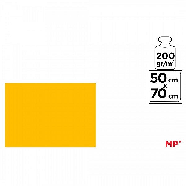 CARTON COLOR IPB 50*70CM 200GR GALBEN INCHIS PN431 [2]