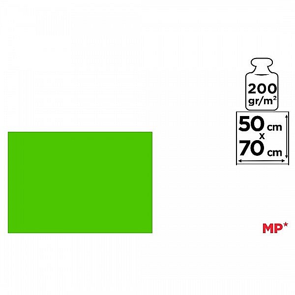 CARTON COLOR IPB 50*70CM 200GR VERDE IARBA PN448 [2]
