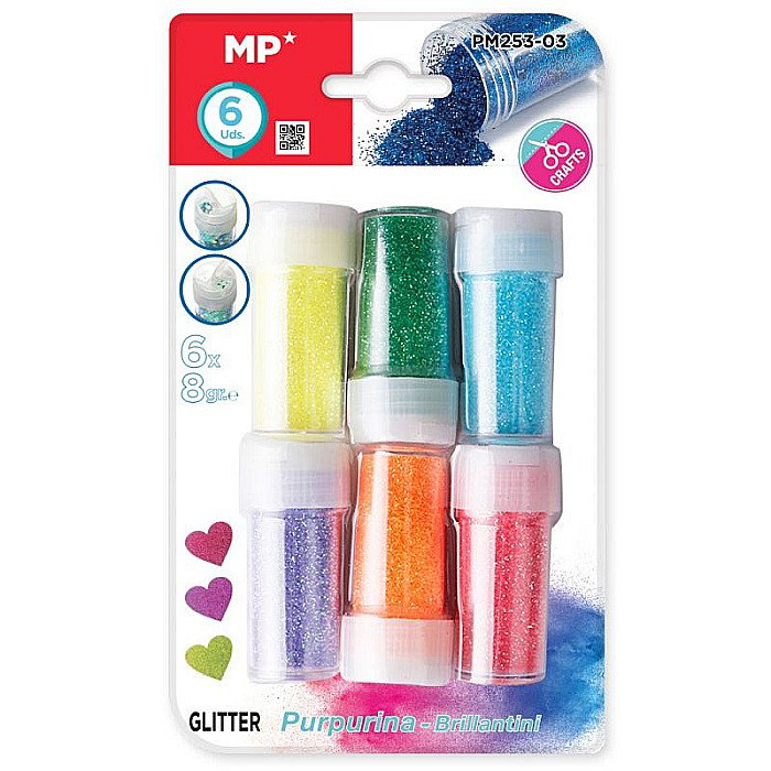 GLITTER IPB 8GR 6 CULORI/SET PM253-03 [2]