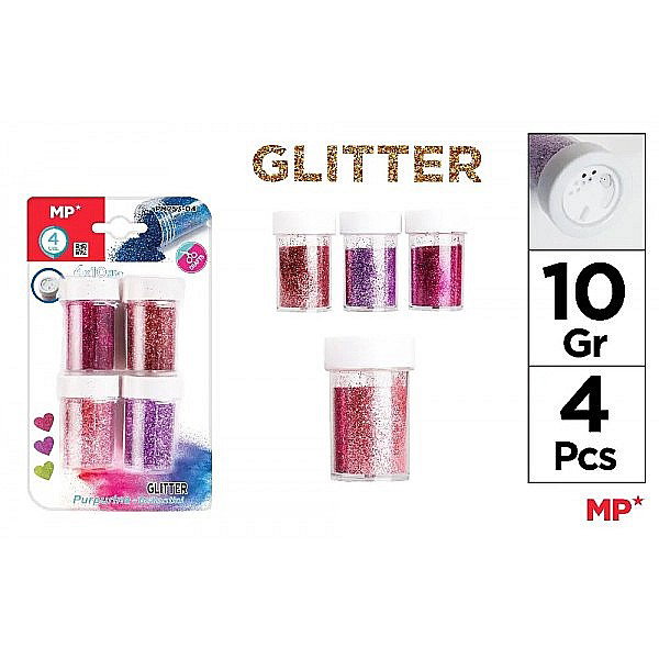 GLITTER IPB 10GR 4/SET MIX ROZ PM253-04 [1]