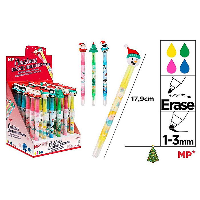 MARKER IPB 2 CAPETE 1-3MM CU RADIERA FIGURINE DE CRACIUN CH23009 [1]