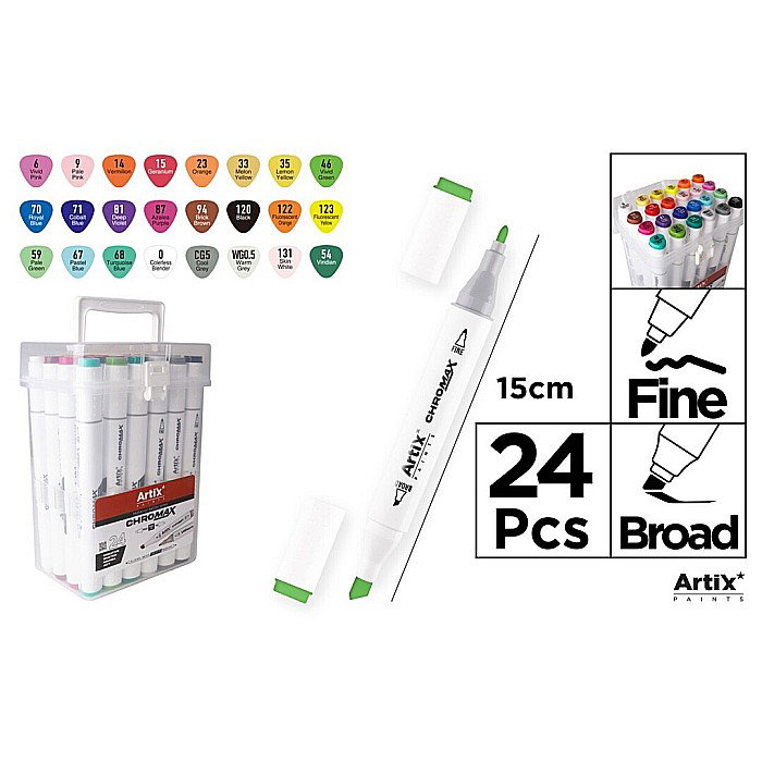 ART MARKER IPB 2 CAPETE 24 CULORI/SET PP927-24 [1]