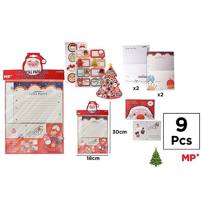 SET CORESPONDENTA IPB SCRISOARE CATRE MOS CRACIUN 9 PIESE  CH23016 [1]