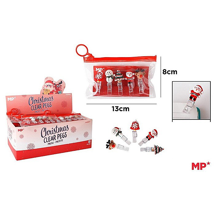 CLIPS HARTIE IPB 5/SET FIGURINE CRACIUN CH23017 [1]
