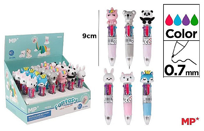 PIX IPB 0.7MM FANTASY ANIMALS 4 CULORI PE354 [1]
