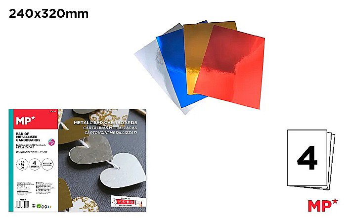 CARTON METALIZAT IPB A4+ 180GR 4/SET PN216 [1]