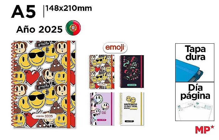 AGENDA IPB A5 2025 DATATA ZILNIC, SPIRA, CU ELASTIC, HARD COVER PB25PT-05 [1]