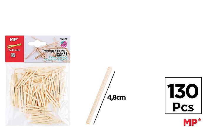 BETISOARE LEMN IPB 4.8CM 130/SET NATUR PM027 [1]