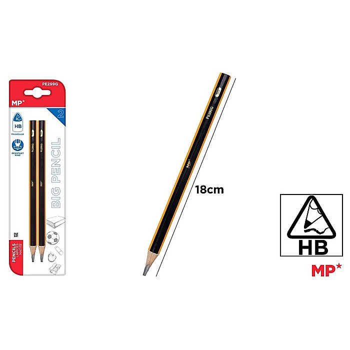 CREION GRAFIT JUMBO IPB HB 2/SET TRIUNGHIULAR PE299G [1]