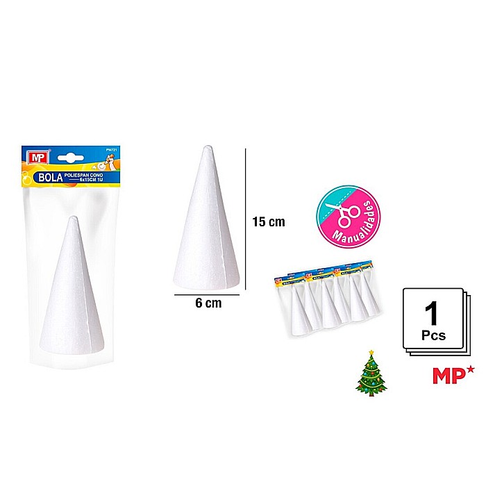 CON POLISTIREN IPB 6*15CM PM721 [1]