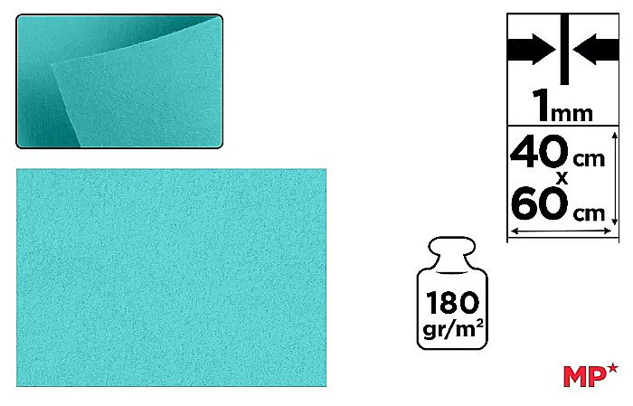 PASLA IPB 40*60CM 1MM TURQUOISE PN684 [1]