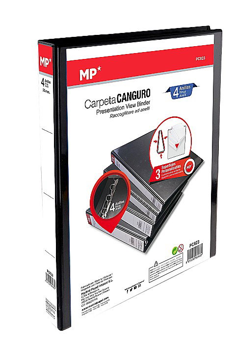 CAIET MECANIC A4 IPB 2.5CM 4 INELE NEGRU PC823 [2]