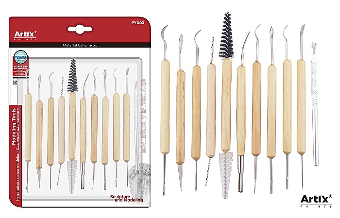 INSTRUMENTE MODELARE IPB LEMN 11/SET NATUR PY003 [1]