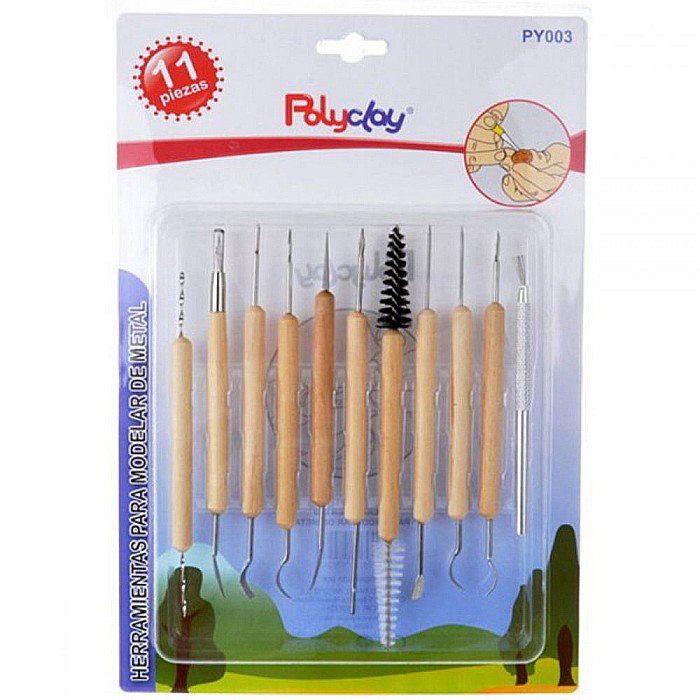 INSTRUMENTE MODELARE IPB LEMN 11/SET NATUR PY003 [2]
