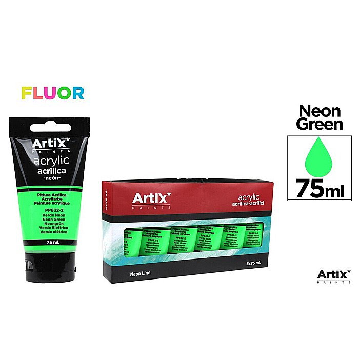 CULORI ACRILICE IPB 75ML VERDE NEON PP632-2 [1]