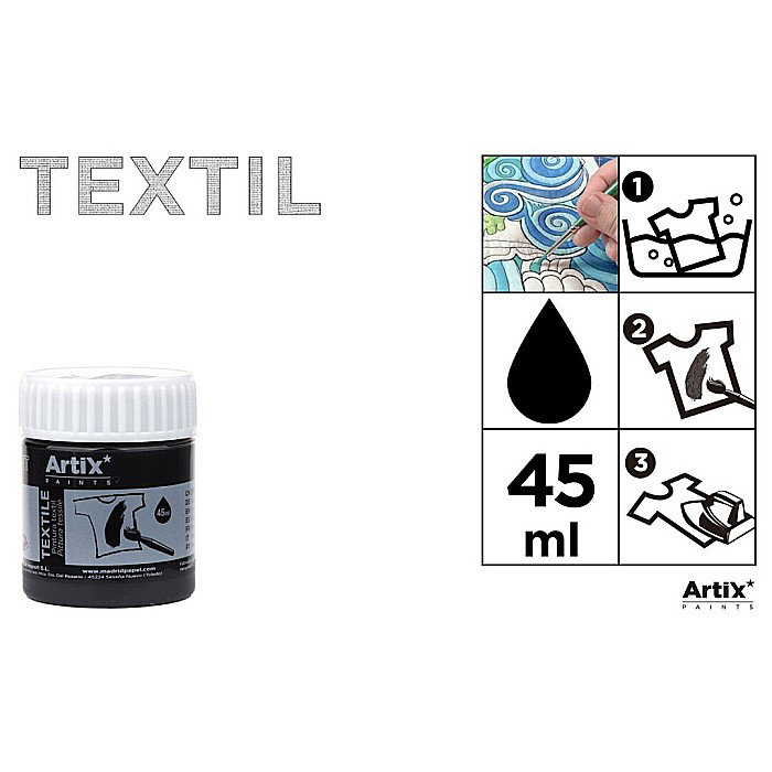 VOPSEA TEXTILE IPB 45ml NEGRU PP651-23 [1]