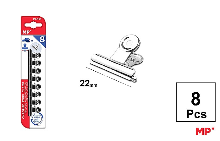 CLIPS HARTIE INOX IPB 22MM 8/SET PA391 [1]