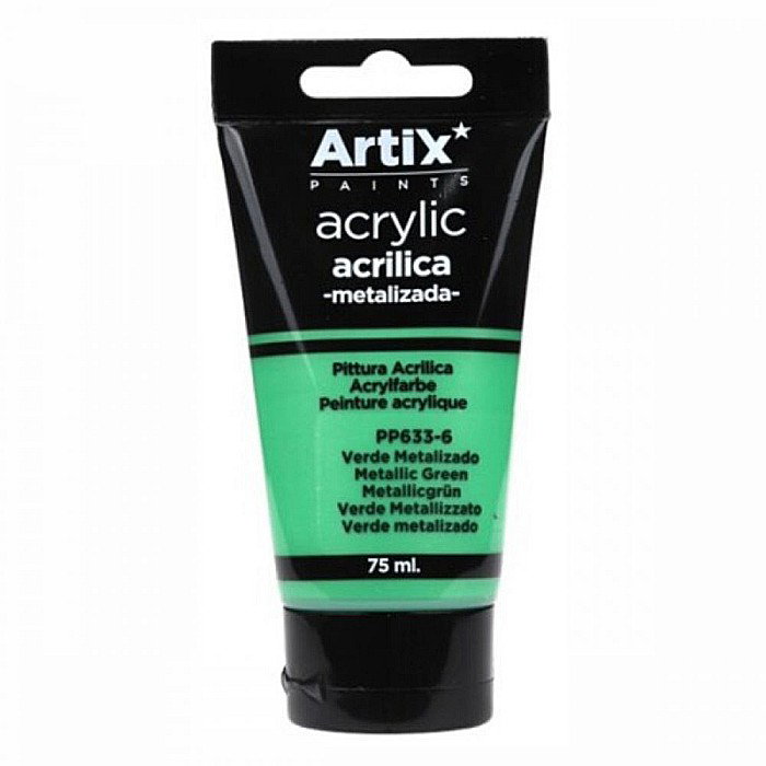 CULORI ACRILICE IPB 75ML VERDE METALIZAT PP633-6 [2]