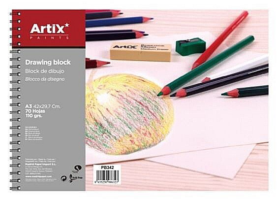 BLOC DESEN IPB A3 ARTIX SPIRA 70 COLI 110GR/M2 PB342 [2]